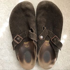 Birkenstock Boston Suede Leather
